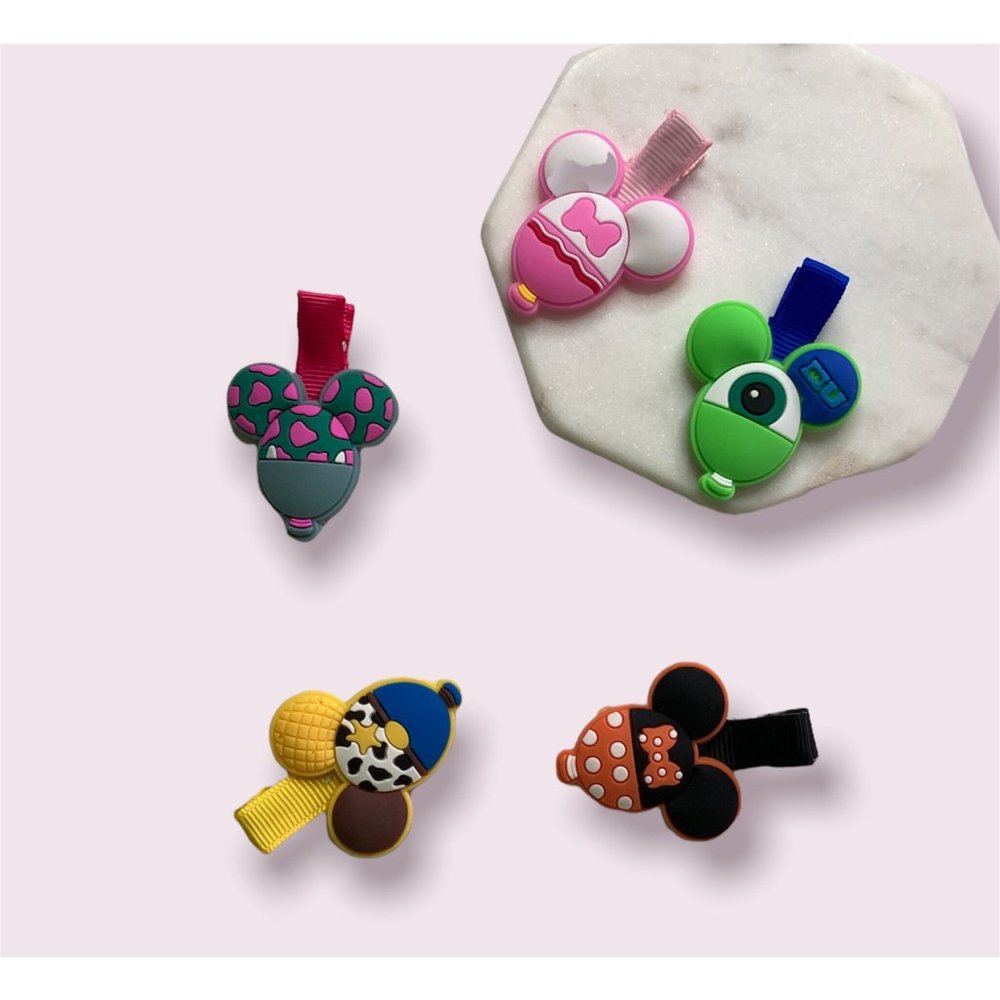 Set Minnie Mouse Hair Clip for Girl and Baby Disney Hair Clips Accessories